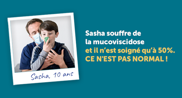 Sasha n'est soigné qu'à 50%